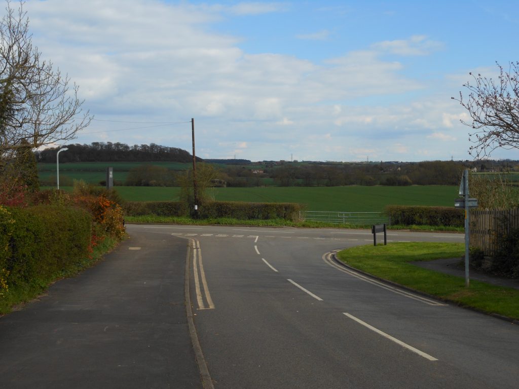 Views of Hoe Hill - one of the proposed sites for 600 new houses in Tollerton